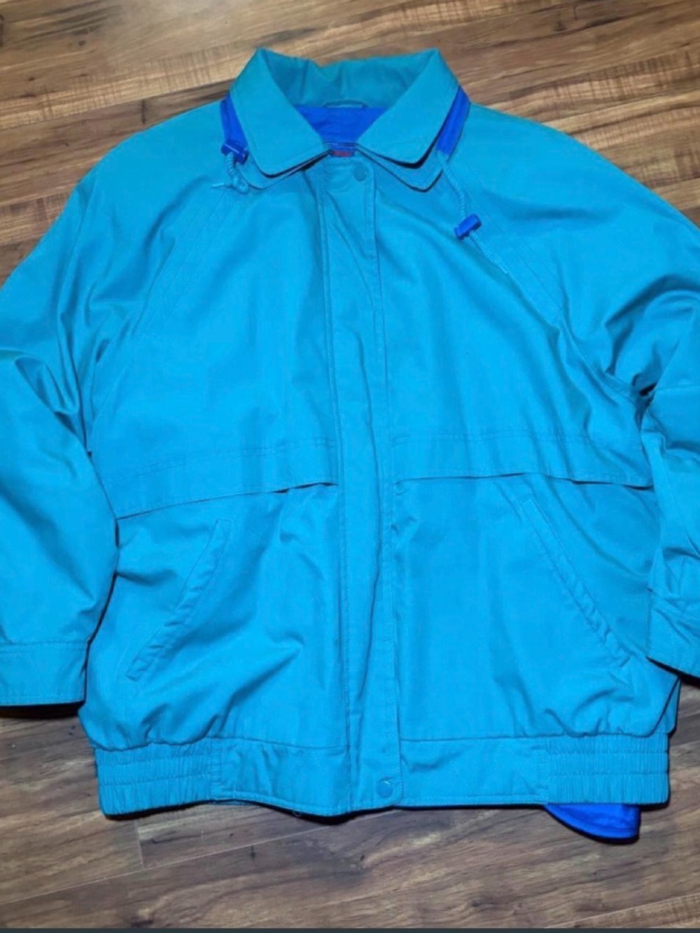 London Fog Blue Men's Windbreaker Jacket